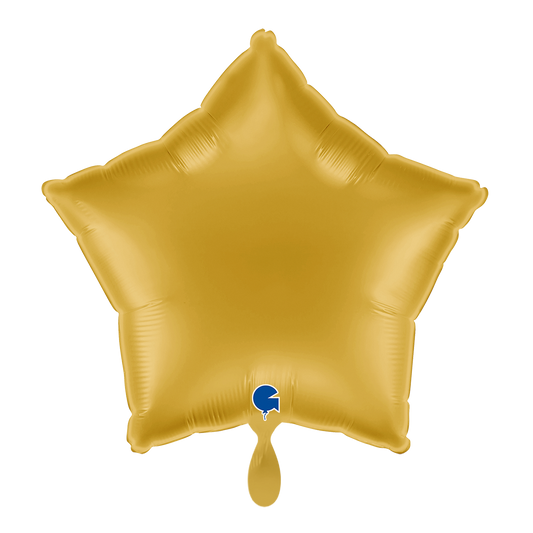 1 ballon - ster - goud