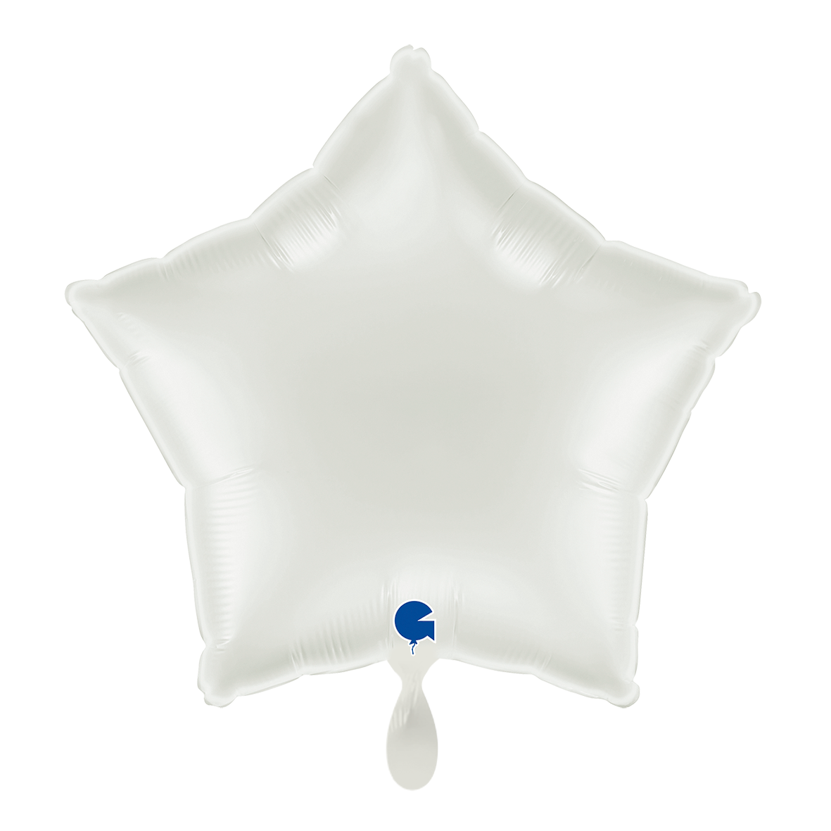 1 Ballon - Étoile - Blanc