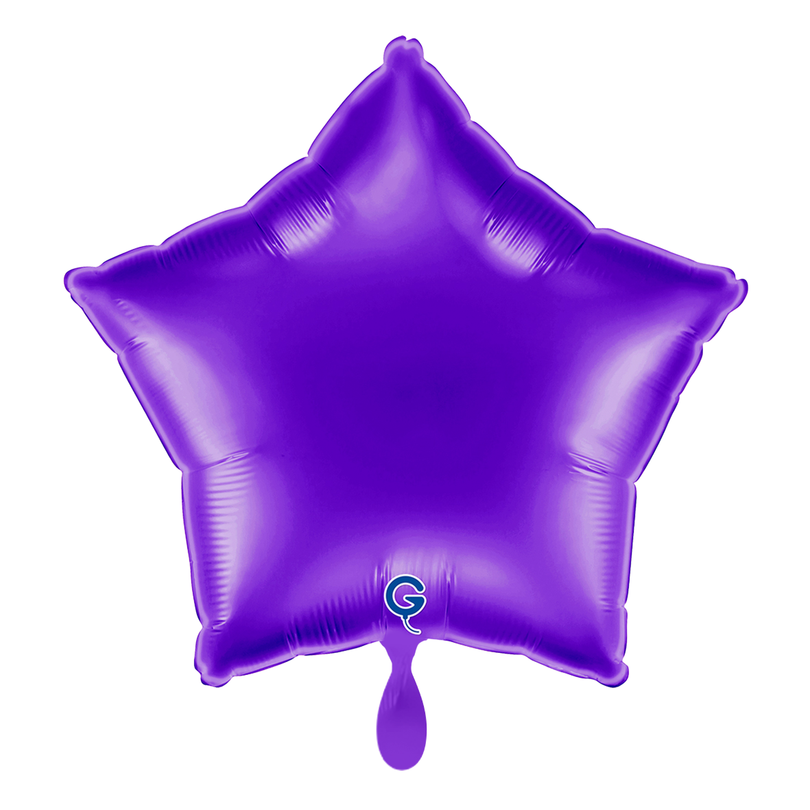 1 Ballon - Étoile - Violet Royal Métallisé