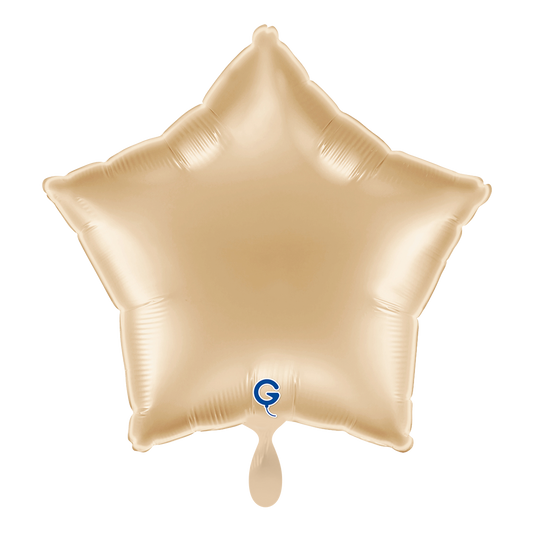 1 Ballon - Étoile - Or blanc