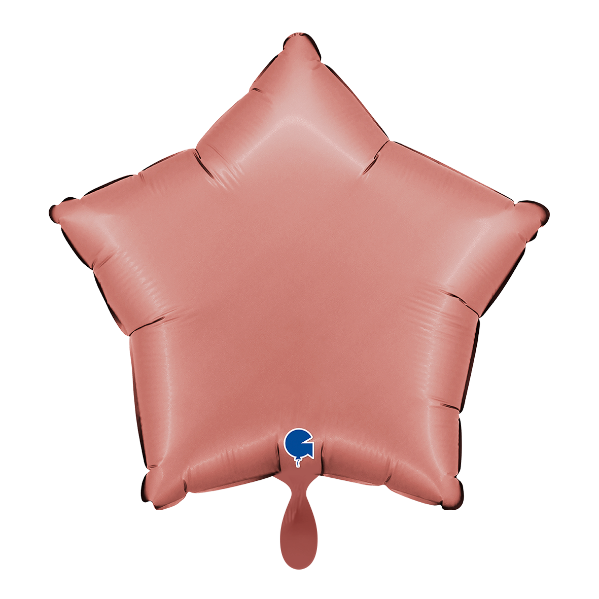 1 Ballon – Stern – Satin Roségold