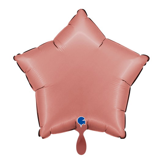 1 Ballon – Stern – Satin Roségold