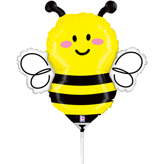 10 Mini Airballonnen - Bij (Onverpakt)