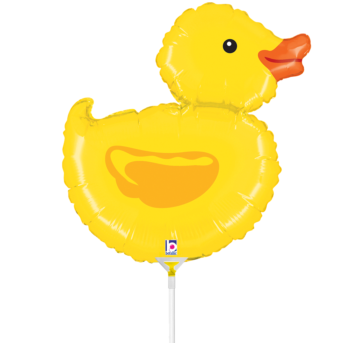 10 Miniballonnen Luchtgevuld - Ducky (Onverpakt)