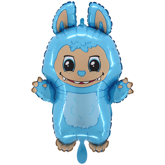 1 Ballon - Bad Bunny Blau