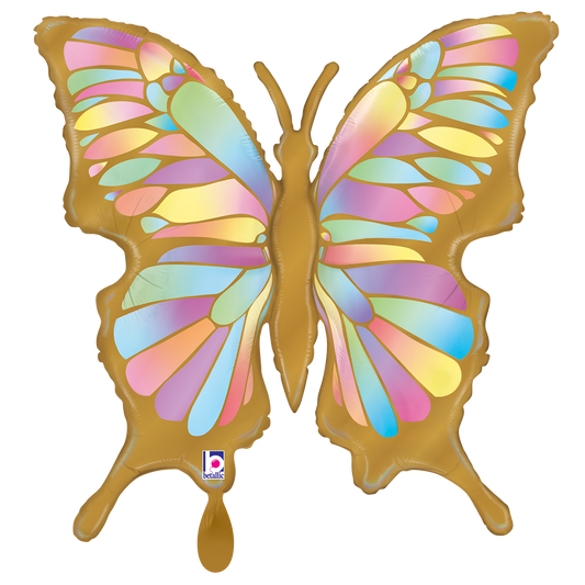 1 Ballon géant - Papillon Opale