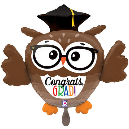 1 Ballon XXL - Dimensionals Grad Owl