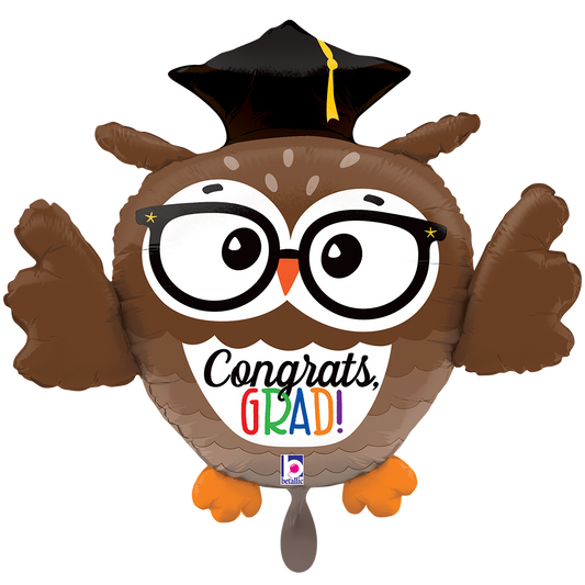 1 Ballon XXL - Dimensionals Grad Owl