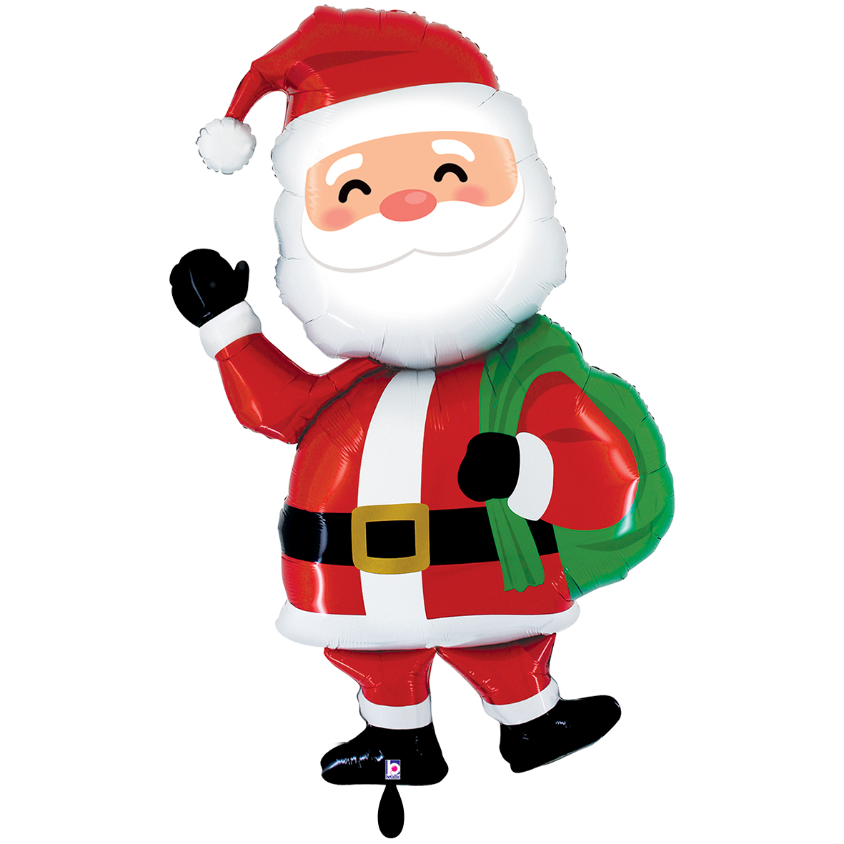 1 Ballon XXL - Special Delivery Santa