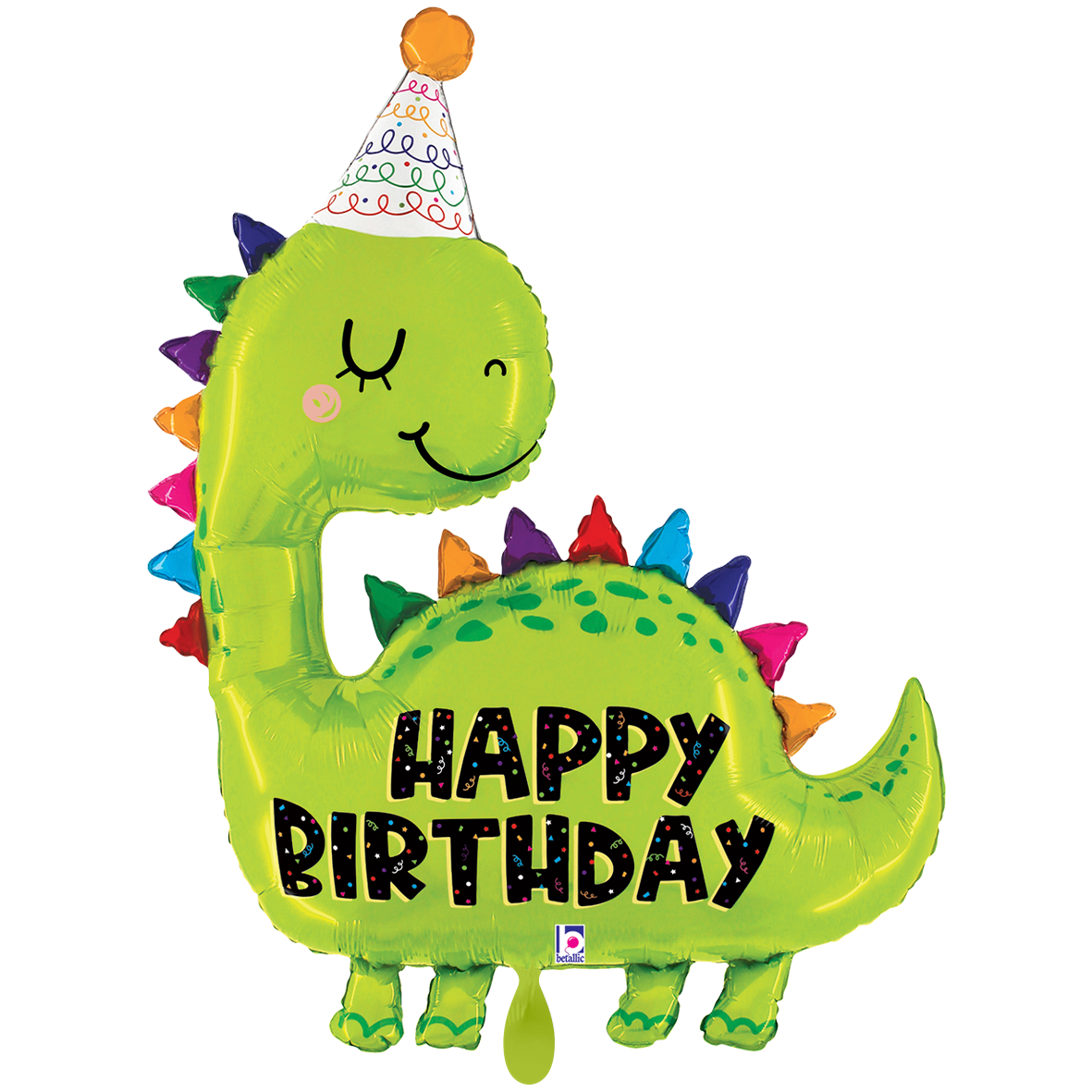 1 Ballon XXL - Anniversaire Dino