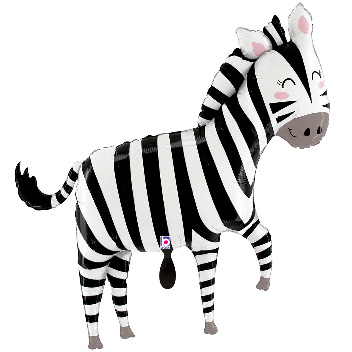 1 Ballon XXL - Jungle Zebra