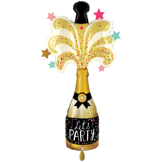 1 ballon XXL - Special Delivery Party Champagne