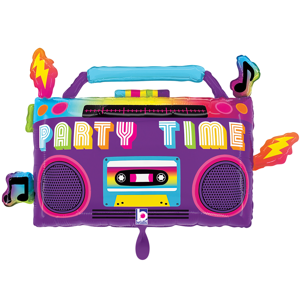 1 Ballon XXL - Party Time Boombox