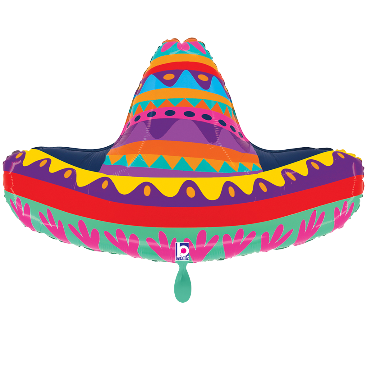 1 Ballon XXL - Sombrero festif