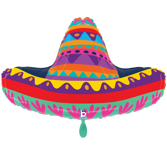 1 Ballon XXL - Sombrero festif