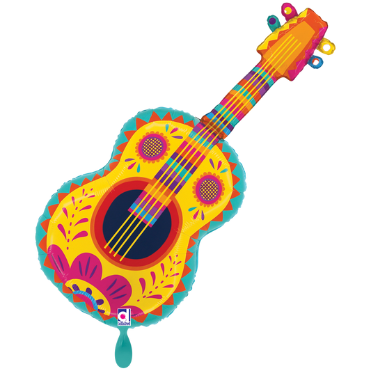 1 Ballon XXL – Guitare festive