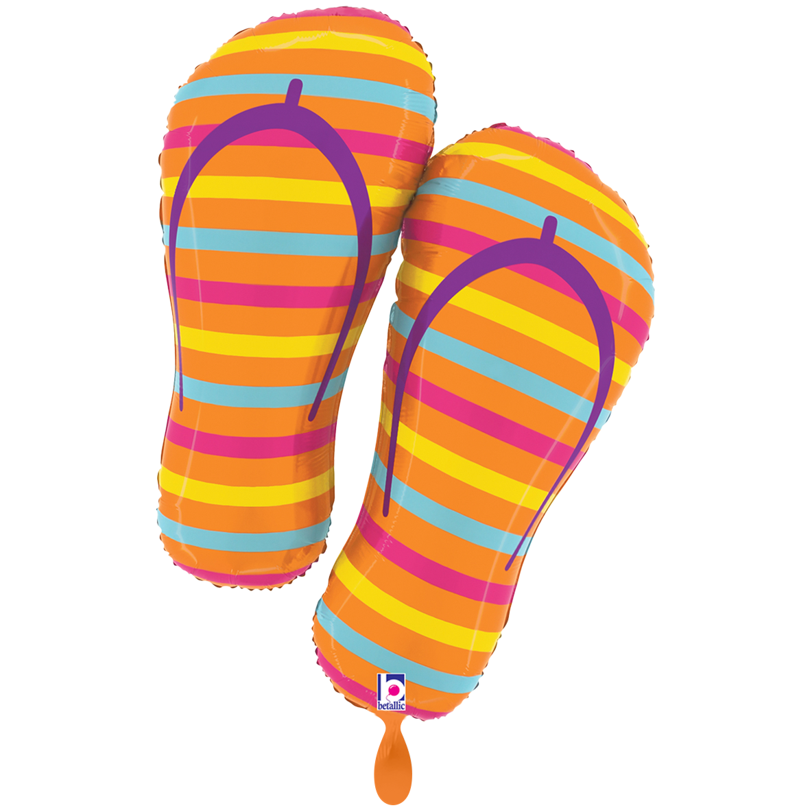 1 Ballon XXL - Summer Flip Flops