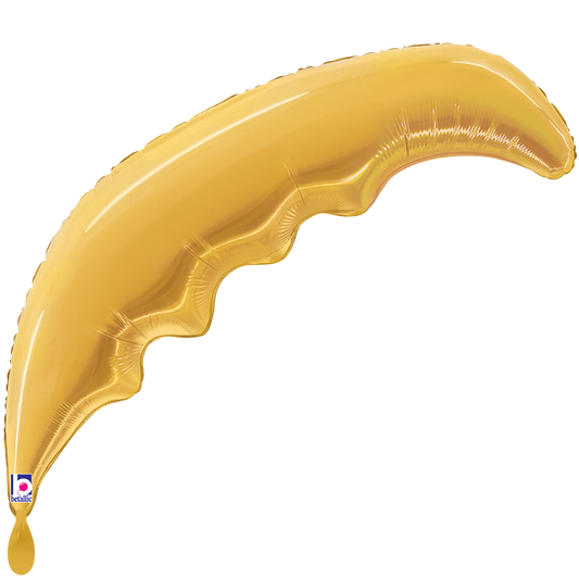 1 Ballon XXL - Feuille de palmier-Or