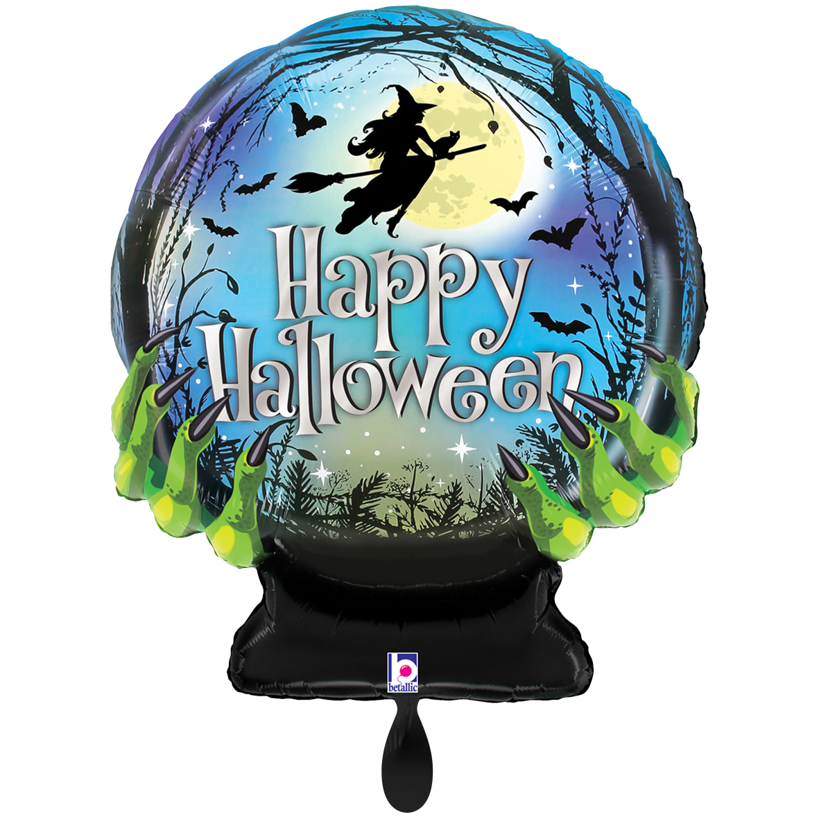 1 Ballon géant – Cristal d'Halloween effrayant