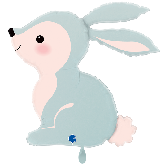 1 Ballon XXL - Woodland Blue Bunny