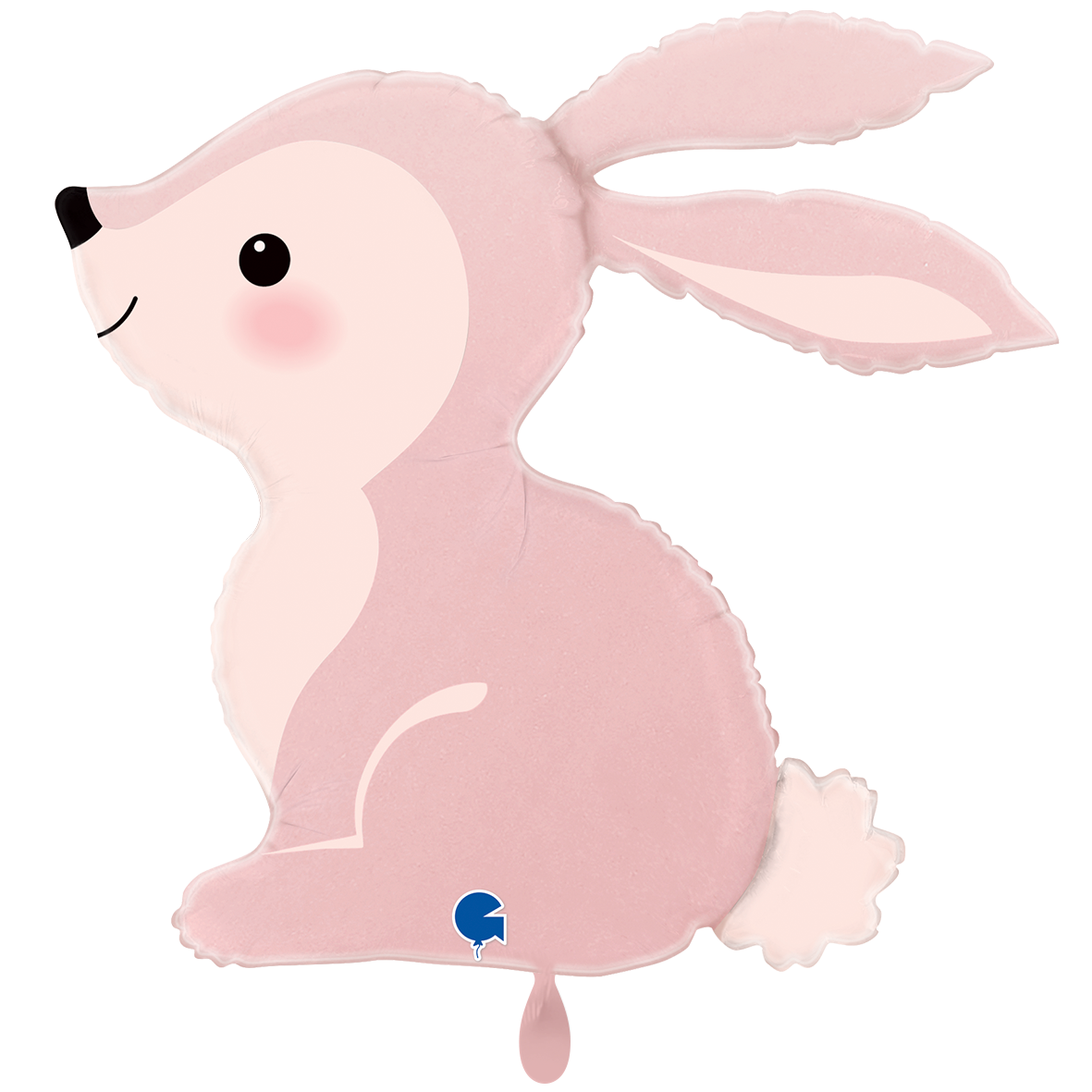 1 Ballon XXL - Woodland Pink Bunny