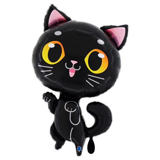 1 Ballon XXL - Chat noir
