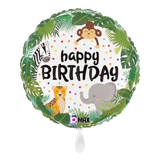 1 ballon - Anniversaire Jungle