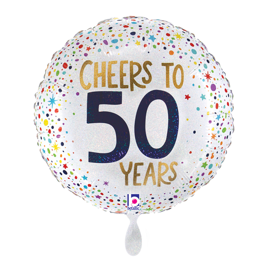 1 ballon - Proost op 50 jaar