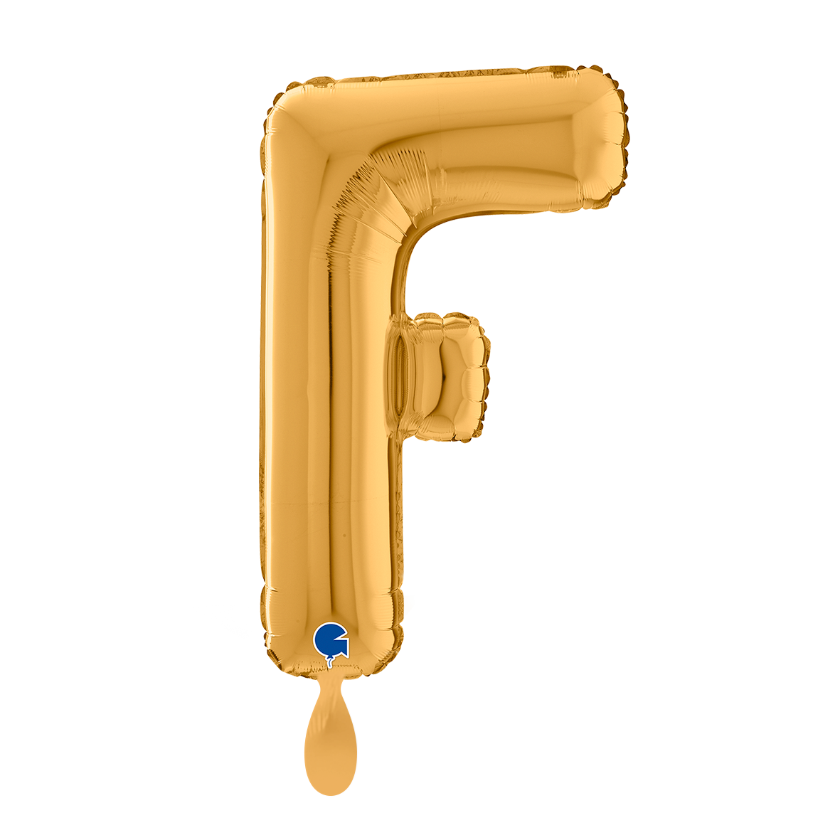1 Ballon XL - Lettre F - Or