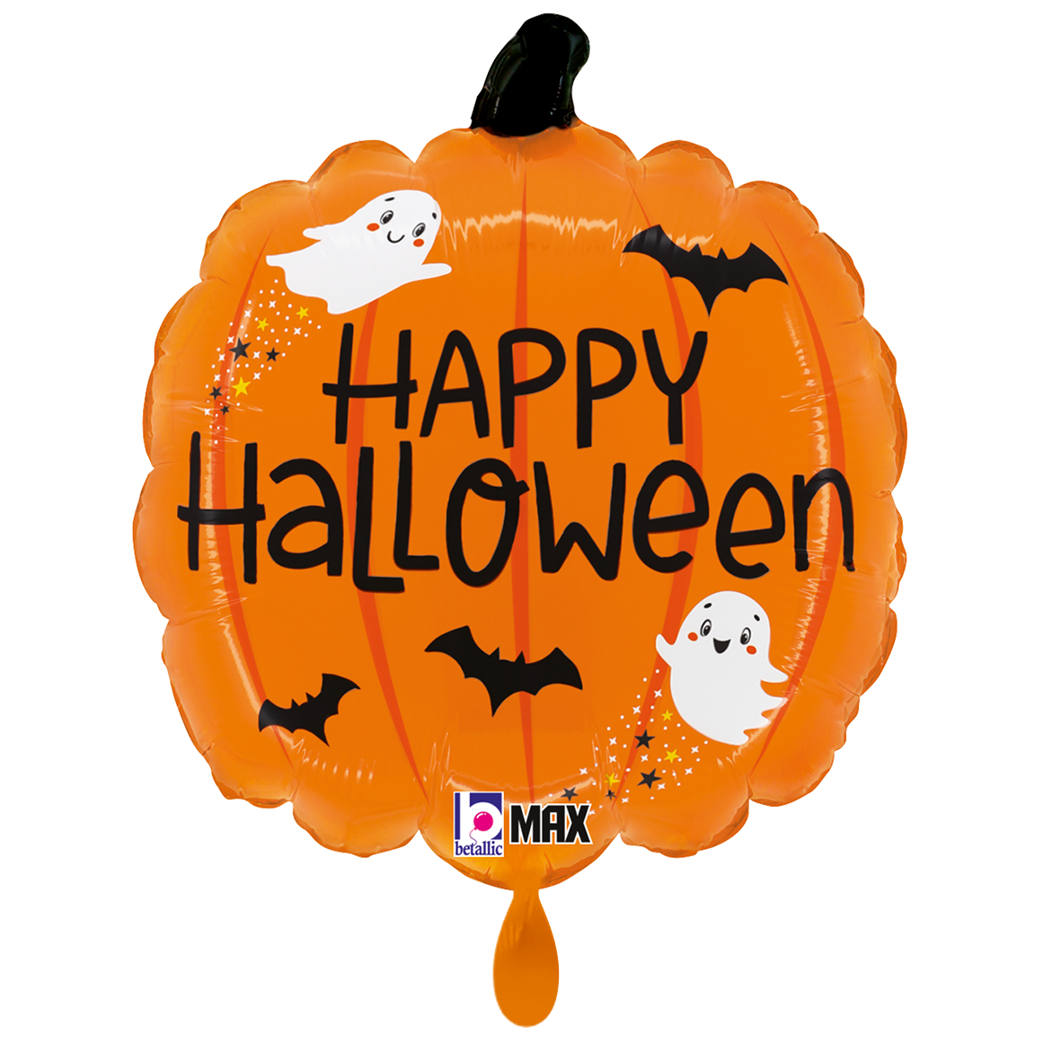 1 Ballon - Halloween pompoen