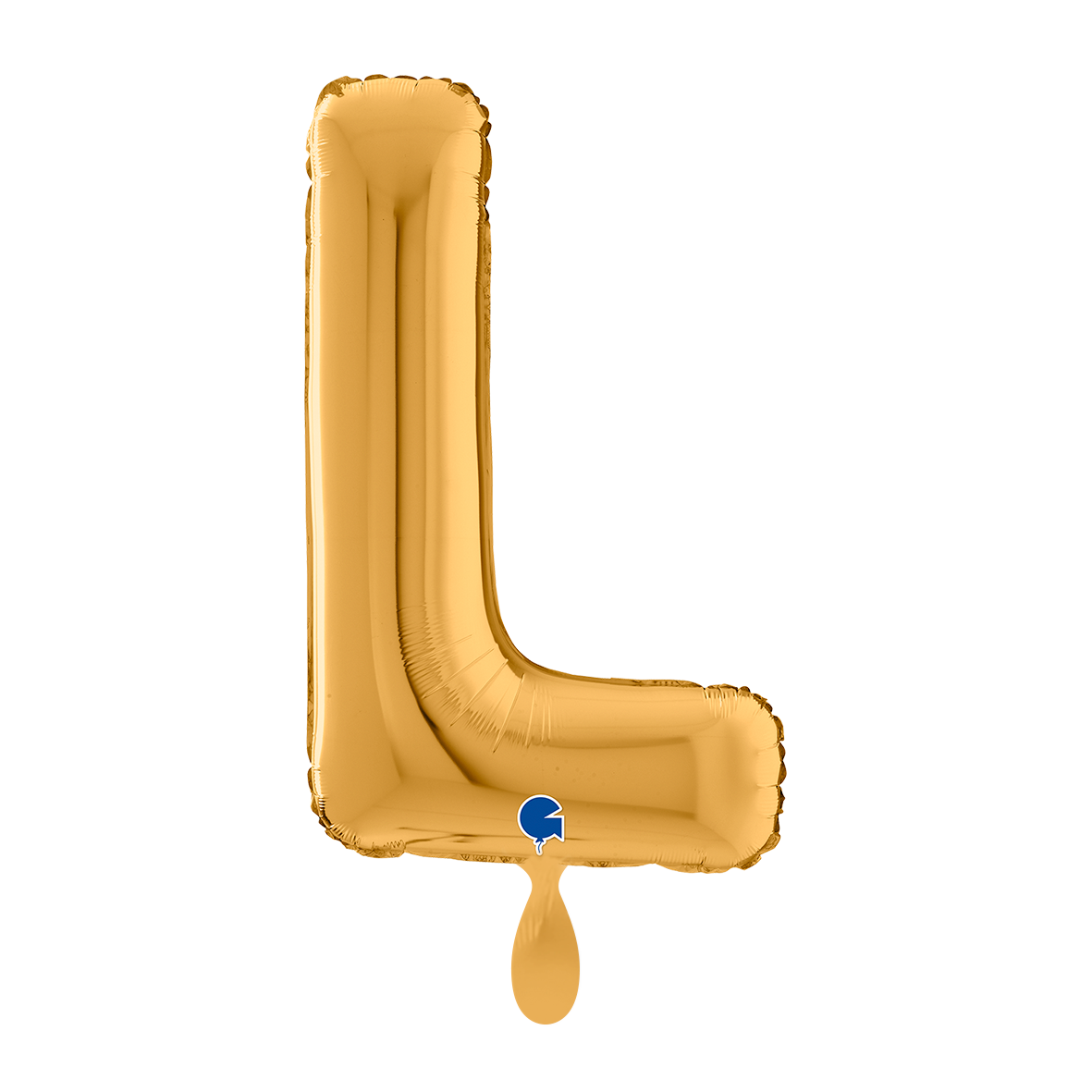 1 Ballon XL - Lettre L - Or