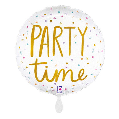 1 Ballon - Party Time Champagne