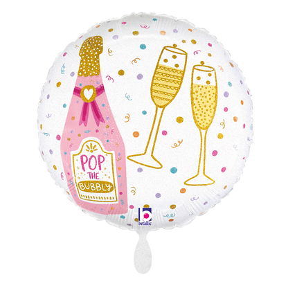 1 Ballon - Party Time Champagne