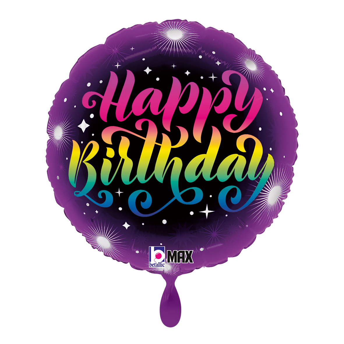 1 Ballon - Anniversaire néon
