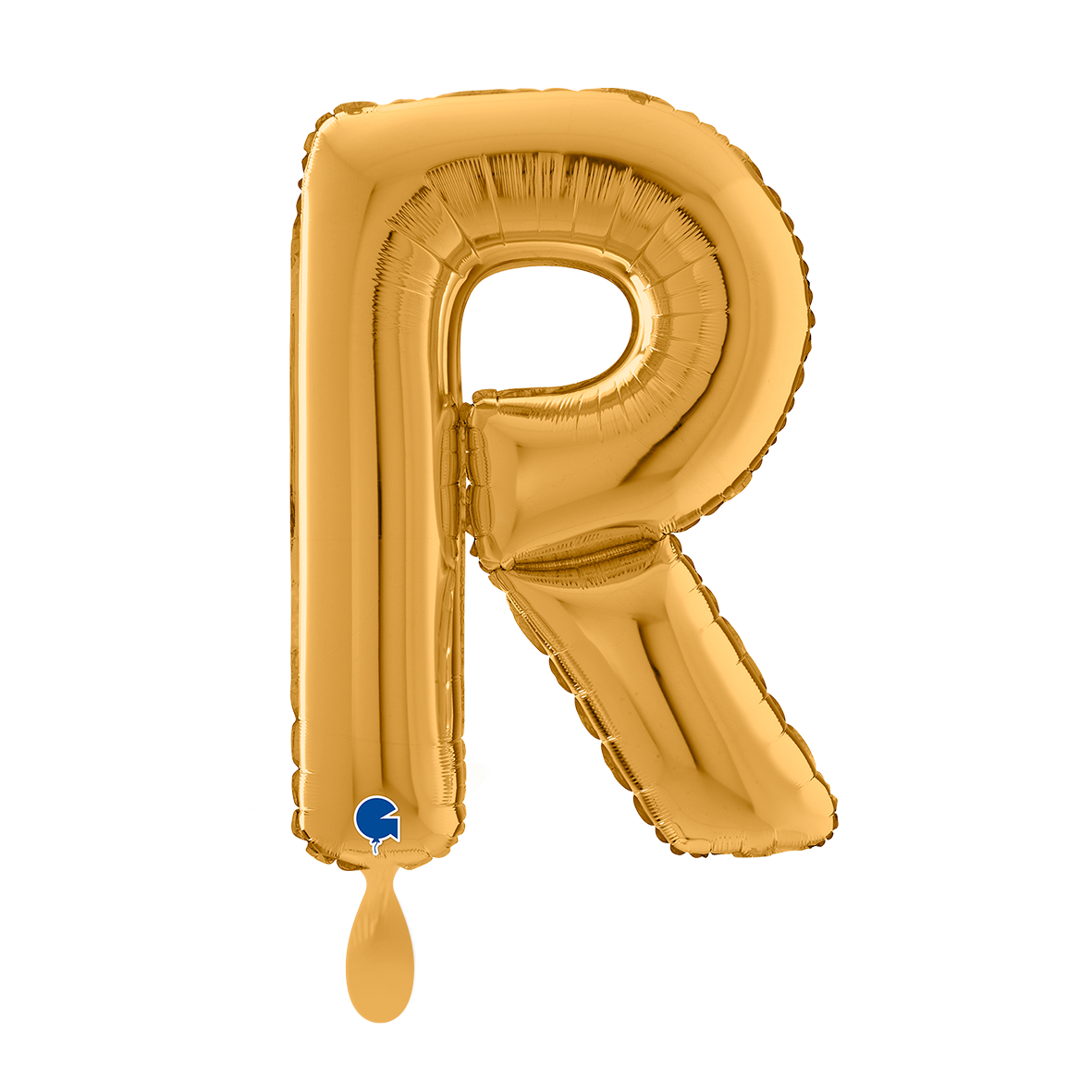 1 Ballon XL - Letter R - Goud