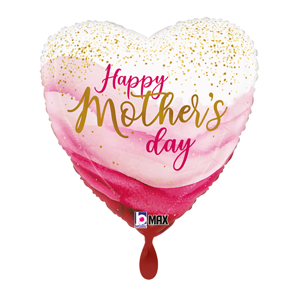 1 Ballon - Moederdag Mooi Roze