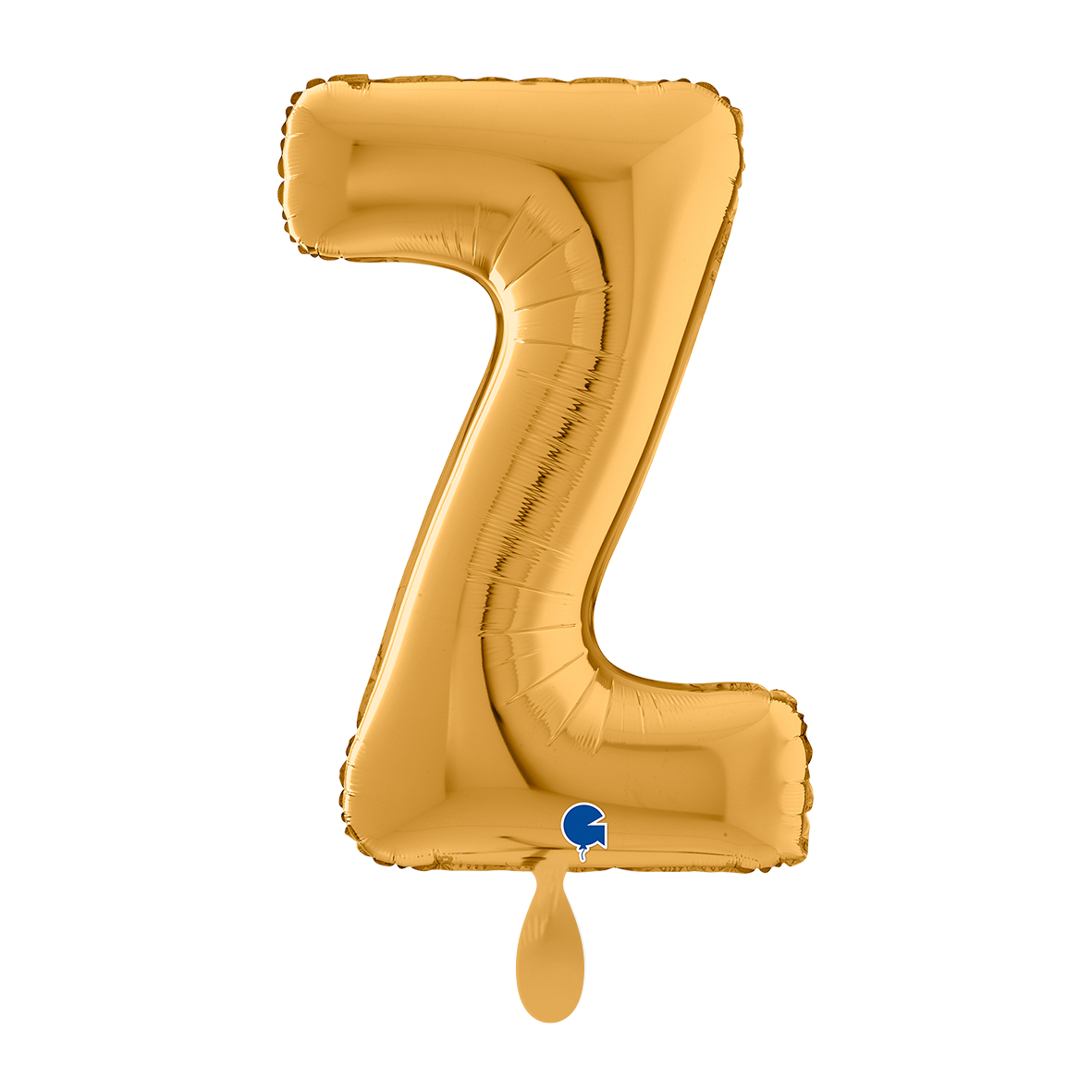 1 Ballon XL - Letter Z - Goud