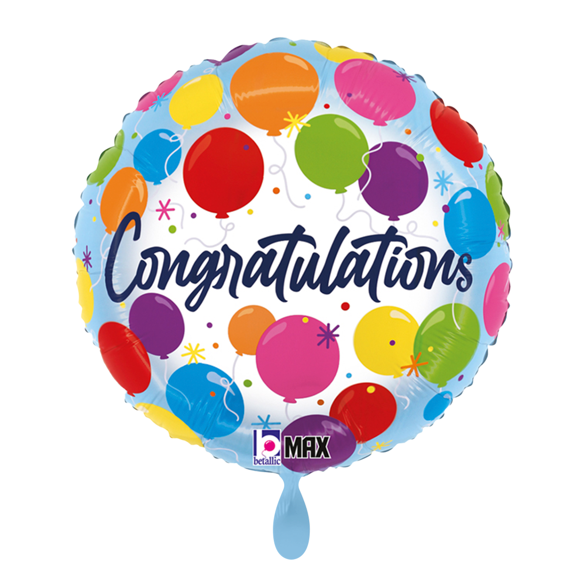 1 Ballon - Gefeliciteerd Ballonnen