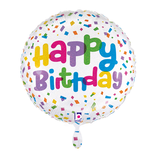 1 Ballon - Que la fête commence Anniversaire