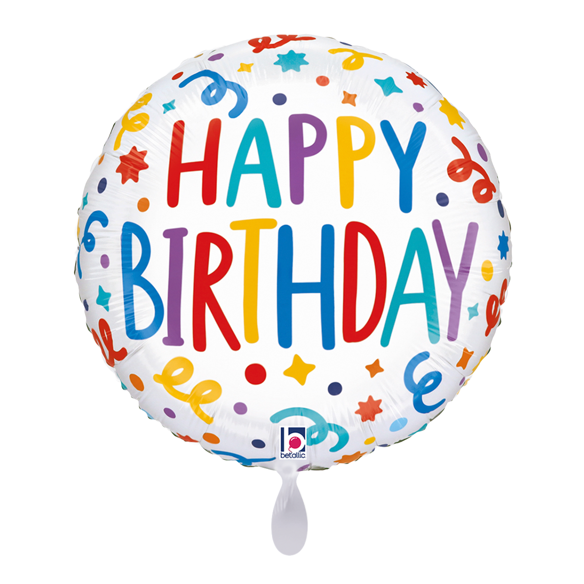 1 Ballon – Joyeux Anniversaire Fanions Amusants