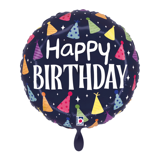 1 Ballon - Chapeaux de fête d'anniversaire