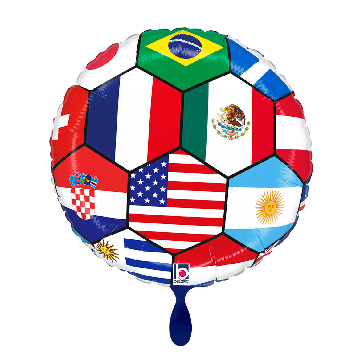 1 Ballon - Nations de football