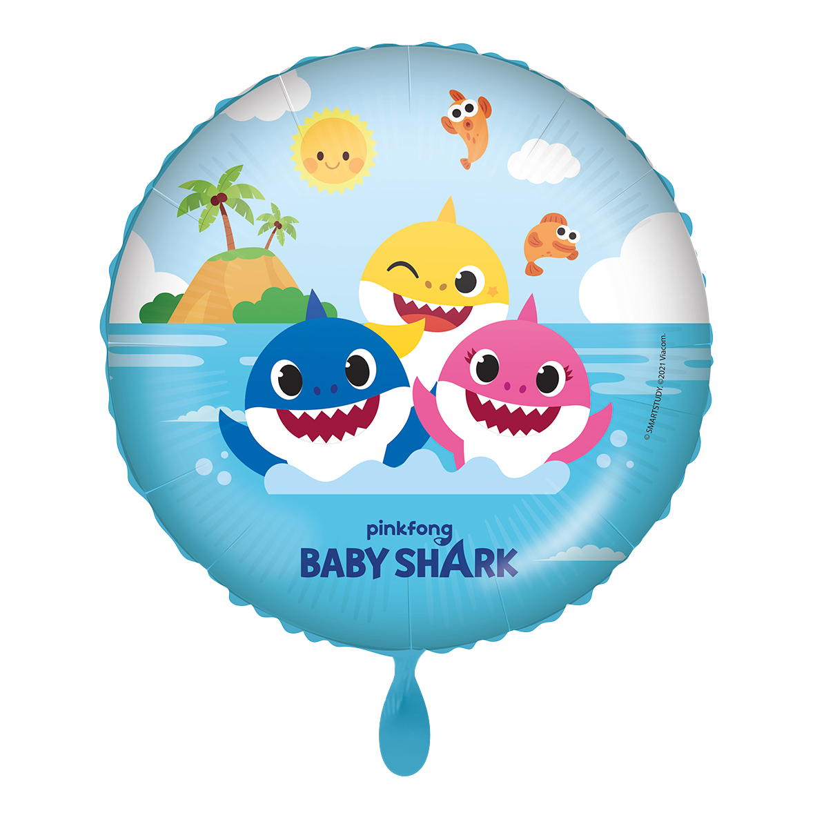 1 Ballon - Baby Shark