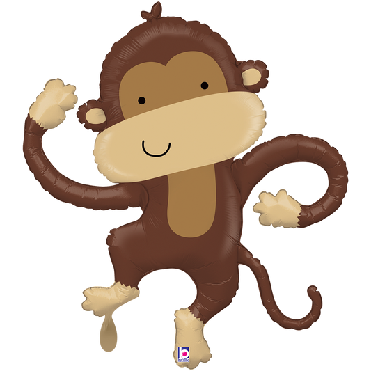 1 ballon XXL - Monkey Buddy