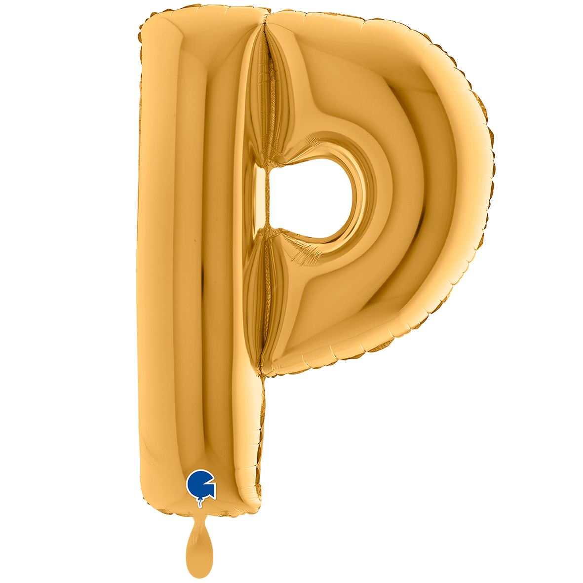 1 Ballon XXL - Lettre P - Or