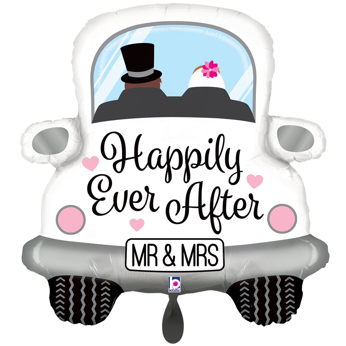 1 Ballon XXL - Happily Ever After Auto