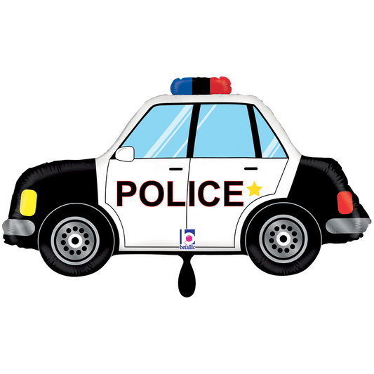 1 Ballon XXL - Voiture de Police