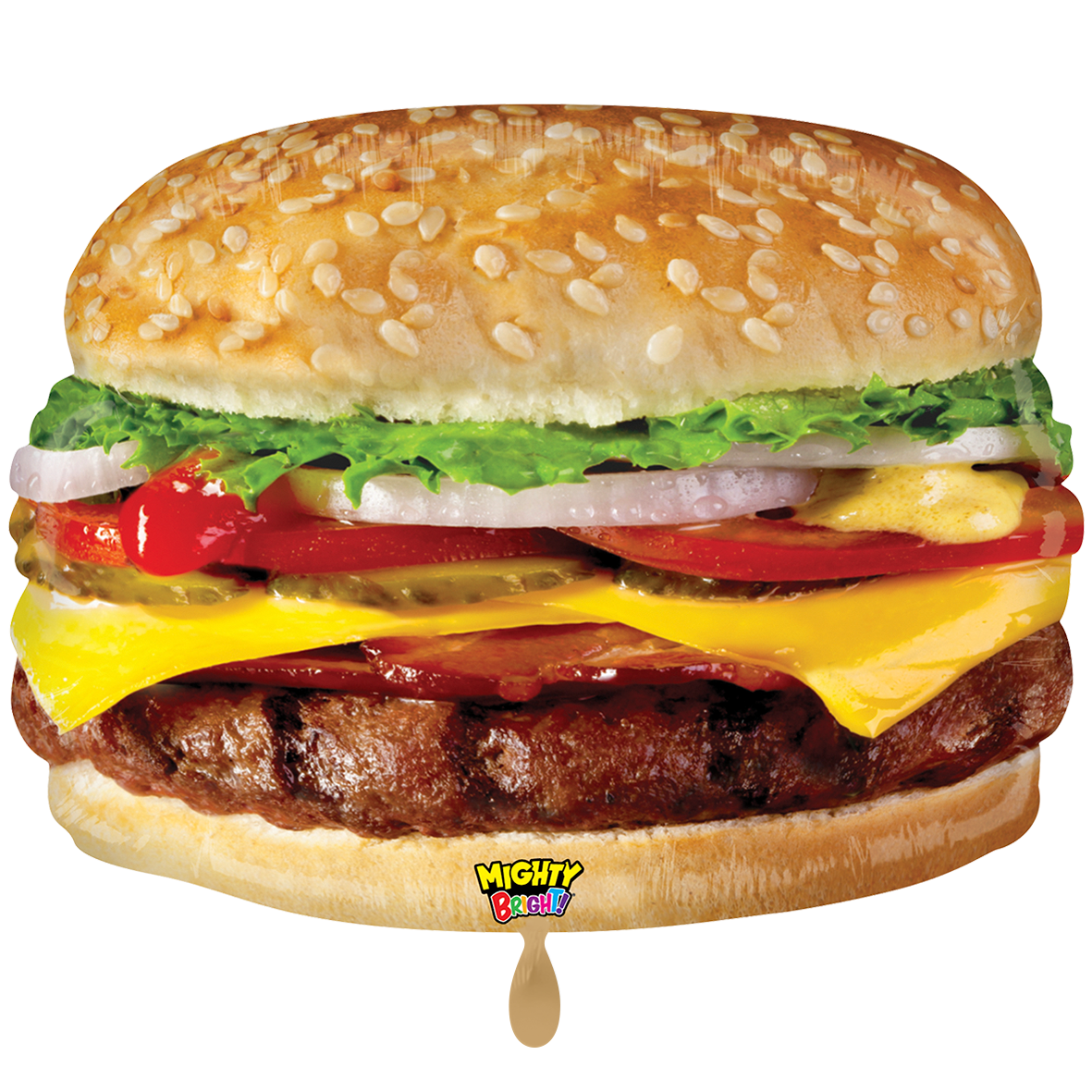 1 Ballon XXL - Mighty Cheeseburger