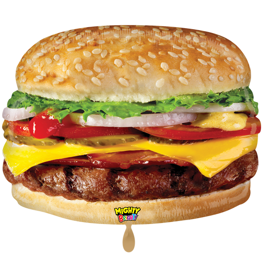 1 Ballon XXL - Mighty Cheeseburger