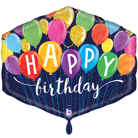 1 Ballon XXL - Ballons d'anniversaire festifs